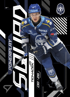 Jiří Ticháček SportZoo Tipsport 2024-25 II.série Powerplay Squad č.PS-86
