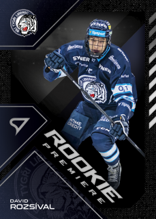 David Rozsíval SportZoo Tipsport 2024-25 II.série Rookie Premiere č.RP-21