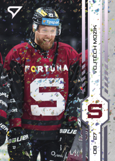 Vojtěch Mozík  SportZoo Play Off 2025 Puck Marks (fialová) č.377