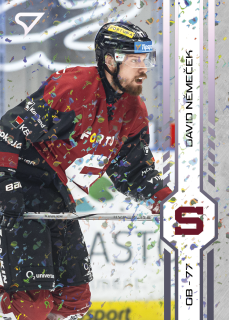 David Němeček  SportZoo Play Off 2025 Puck Marks (fialová) č.378