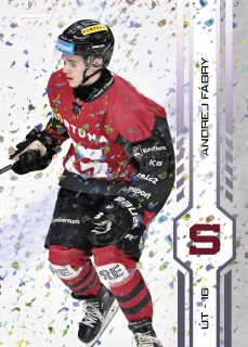 Andrej Fábry  SportZoo Play Off 2025 Puck Marks (fialová) č.382