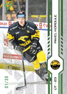 Pavel Kordule  SportZoo Play Off 2025 Green Glitter x/30 č.386