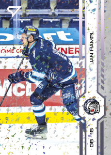 Jan Hampl  SportZoo Play Off 2025 Puck Marks (fialová) č.404