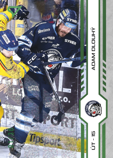 Adam Dlouhý  SportZoo Play Off 2025 Green Glitter x/30 č.407