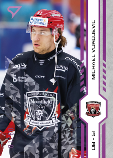 Michael Vukojevic  SportZoo Play Off 2025 Purple Iceberg x/60 č.411