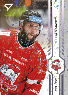 Lukáš Mareš  SportZoo Play Off 2025 Puck Marks (fialová) č.429