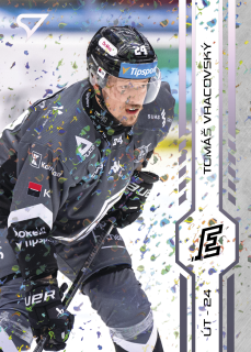 Tomáš Vracovský  SportZoo Play Off 2025 Puck Marks (fialová) č.437