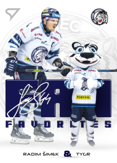 Radim Šimek & Tygr  SportZoo Play Off 2025 Fan favorites č.FF-07