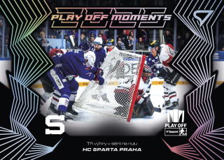 HC Sparta Praha  SportZoo Play Off 2025 Play Off Moments č.PM-20