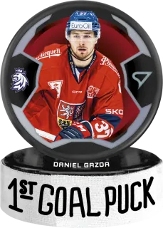Gazda Daniel SportZoo ČR Reprezentace 2024 1st Goal Puck č.GP-02