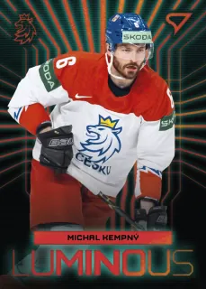 Kempný Michal SportZoo ČR Reprezentace 2024 Luminous Red č.LS-08
