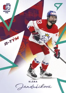 Jandušíková Klára SportZoo ČR Reprezentace 2024 Národní tým žen č.ZR-04