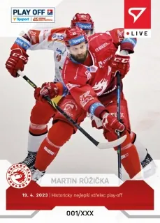 Růžička Martin SportZoo Tipsport ELH 2022-23 LIVE /36 č.121
