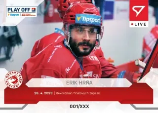 Hrňa Erik SportZoo Tipsport ELH 2022-23 LIVE /45 č.123