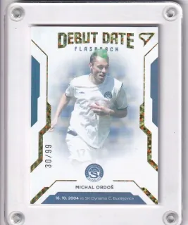 Michal Ordoš SportZoo 2020-21 II.série Debut Date Flashback /99 č.DF1