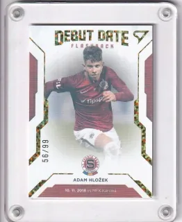Adam Hložek SportZoo 2020-21 II.série Debut Date Flashback /99 č.DF2