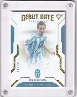 Jan Chramosta SportZoo 2020-21 II.série Debut Date Flashback /99 č.DF7