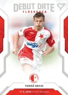 Tomáš Necid SportZoo 2020-21 II.série Debut Date Flashback č.DF9