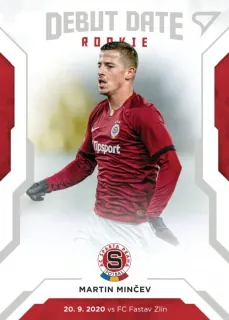 Martin Minčev SportZoo 2020-21 II.série Debut Date Rookie č.DR03