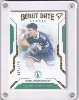 Hugo Jan Bačkovský SportZoo 2020-21 II.série Debut Date Rookie /199 č.DR04