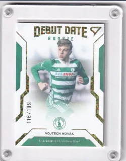 Vojtěch Novák SportZoo 2020-21 II.série Debut Date Rookie /199 č.DR05