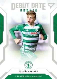 Vojtěch Novák SportZoo 2020-21 II.série Debut Date Rookie č.DR05