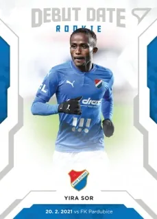 Yira Sor SportZoo 2020-21 II.série Debut Date Rookie č.DR06