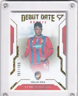 Václav Míka SportZoo 2020-21 II.série Debut Date Rookie /199 č.DR09