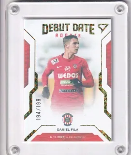 Daniel Fila SportZoo 2020-21 II.série Debut Date Rookie /199 č.DR11