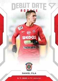 Daniel Fila SportZoo 2020-21 II.série Debut Date Rookie č.DR11
