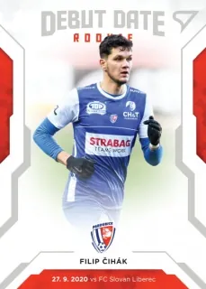 Filip Čihák SportZoo 2020-21 II.série Debut Date Rookie č.DR12