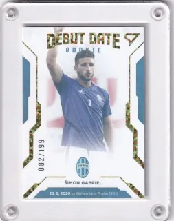 Šimon Gabriel SportZoo 2020-21 II.série Debut Date Rookie /199 č.DR13