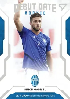 Šimon Gabriel SportZoo 2020-21 II.série Debut Date Rookie č.DR13