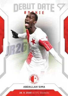 Abdallah Sima SportZoo 2020-21 II.série Debut Date Rookie č.DR16