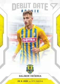 Dalibor Večerka SportZoo 2020-21 II.série Debut Date Rookie č.DR17