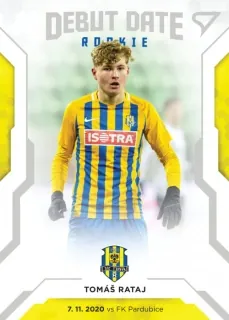 Tomáš Rataj SportZoo 2020-21 II.série Debut Date Rookie č.DR18