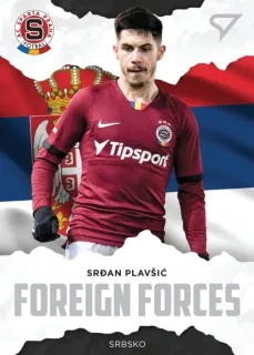 SPA Srđan Plavšić SportZoo 2020-21 II.série Foreign Forces-SRB č.FF42