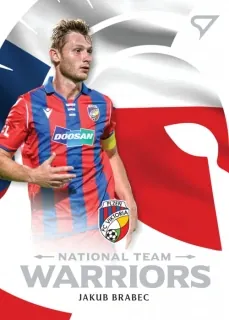 Jakub Brabec SportZoo 2020-21 II.série National Team Warriors č.WR03