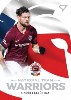Ondřej Čelůstka SportZoo 2020-21 II.série National Team Warriors č.WR04