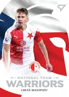 Lukáš Masopust SportZoo 2020-21 II.série National Team Warriors č.WR07