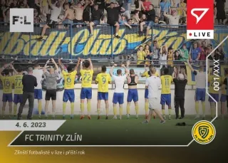 FC Trinity Zlín SportZoo 2022-23 Live /41 č.L-128