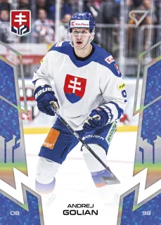 Golian Andrej SportZoo SR Reprezentace 2024 Blue č.12