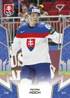 Koch Patrik SportZoo SR Reprezentace 2024 Blue č.18