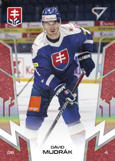Mudrák Dávid SportZoo SR Reprezentace 2024 Red č.21