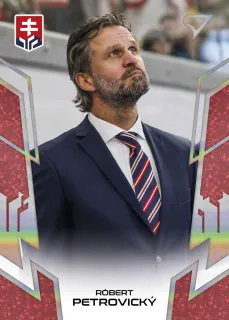 Petrovický Róbert SportZoo SR Reprezentace 2024 Red č.61