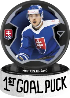 Bučko Martin SportZoo SR Reprezentace 2024 1st Goal Puck č.GP-02
