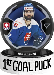 Grman Mário SportZoo SR Reprezentace 2024 1st Goal Puck č.GP-04