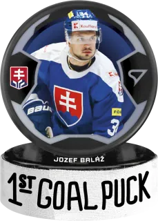 Baláž Jozef SportZoo SR Reprezentace 2024 1st Goal Puck č.GP-07