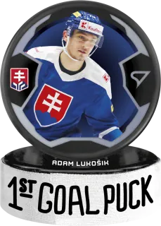 Lukošik Adam SportZoo SR Reprezentace 2024 1st Goal Puck č.GP-12