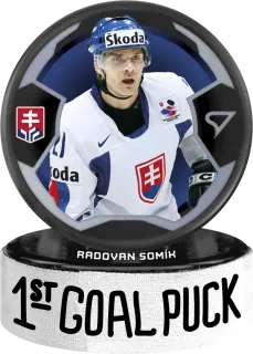 Somík Radovan SportZoo SR Reprezentace 2024 1st Goal Puck č.GP-17